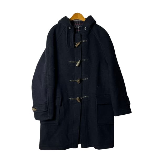 [Burberry] 90's 버버리 울 더플 후드 코트