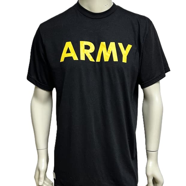 미육군 APFU 체육복 트레이닝복 반팔 티셔츠 (L) (9)