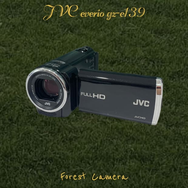 (셀카) JVC gz-e139 디지털캠코더 빈티지캠코더 디카