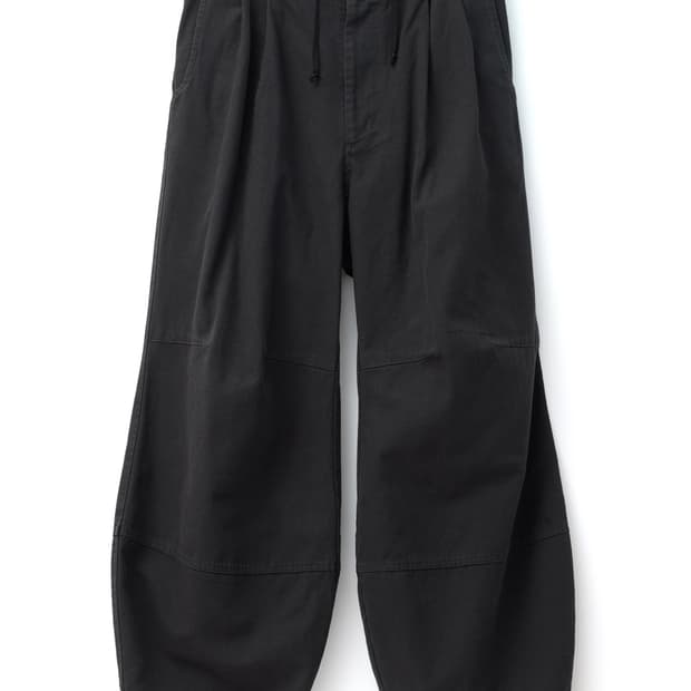 해칭룸 볼륨팬츠 워시드 차콜 4사이즈