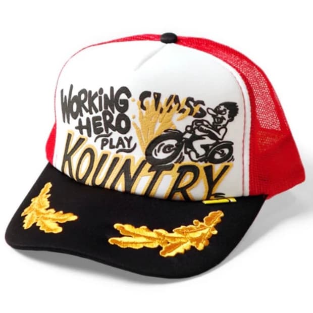 Kapital Country Race Trucker Cap