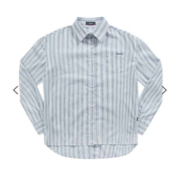 애즈온 셔츠 블루