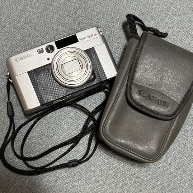 캐논 오토보이 120 필름카메라