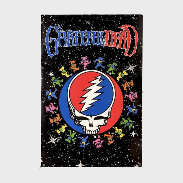 그레이트풀데드 빈티지 포스터 정품 (액자포함) GRATEFUL DEAD