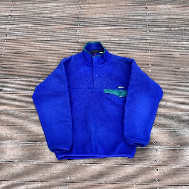 [XS] 90s 빈티지 파타고니아 신칠라 퍼플 블루