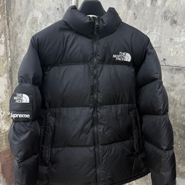 [L,XL] 슈프림x노스페이스 스플릿 눕시