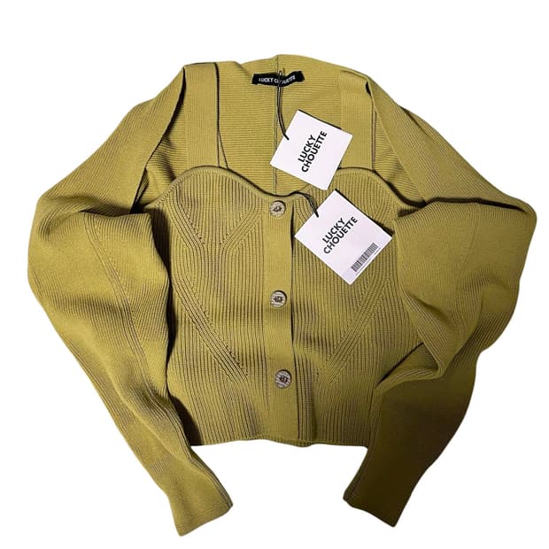 (새상품) 럭키슈에뜨 볼레로 가디건 세트