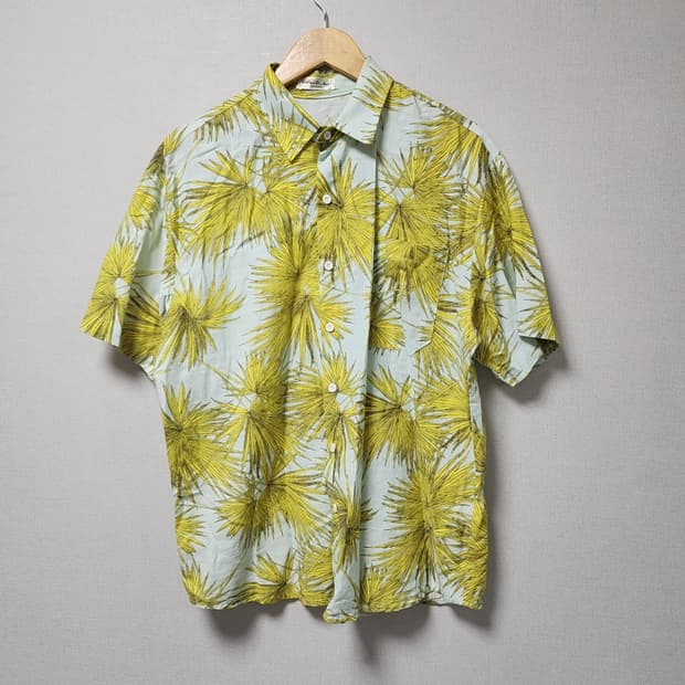 [F] 빈티지 하와이안 반팔 셔츠