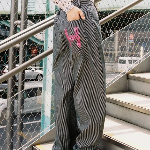 웹하우스 데님 팬츠 