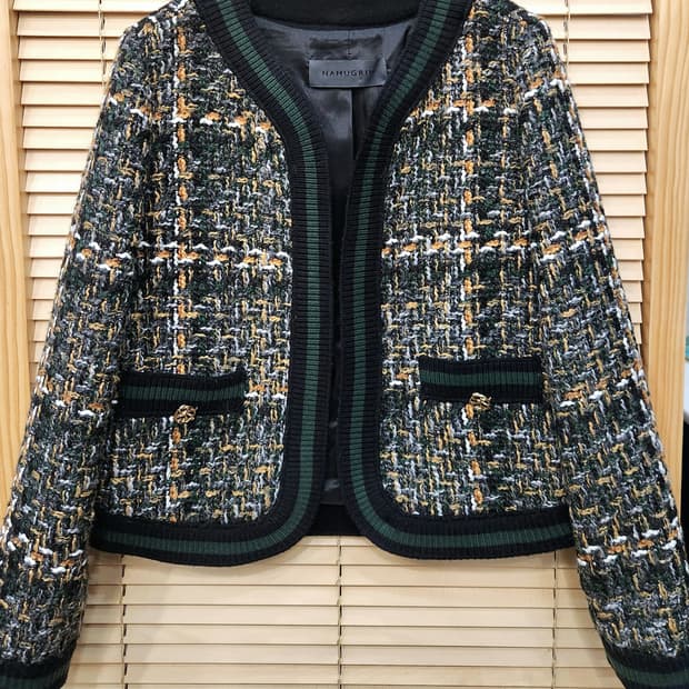 나무그림 여성 트위드자켓55