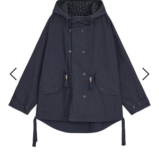 허그유어스킨 26 ss 워시드 필드 자켓 네이비