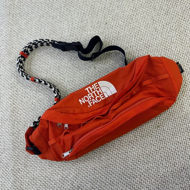 실측확인 노스페이스 캠프 힙색 0414D