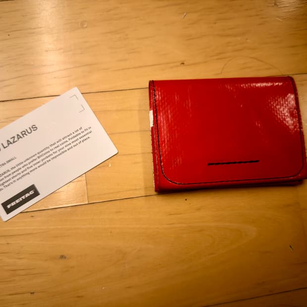 [프라이탁] F280 라자루스 지갑 올레드 화이트 배색 (민트택O)