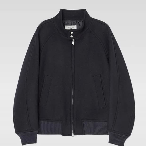 [L] 애프터프레이 리가즈 해링턴 블루종 네이비