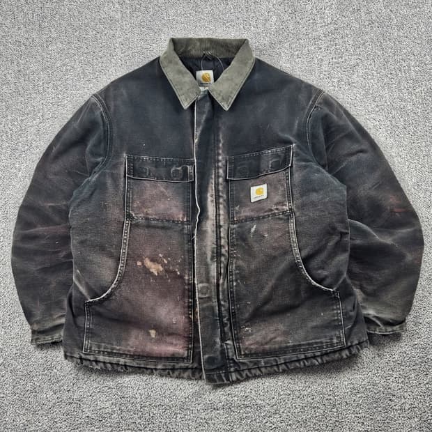 칼하트 덕 캔버스 아크틱 초어 워크 자켓 ( 상세설명참조 )/ 10066