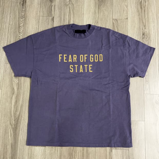 피어오브갓 STATE 라벤더 반팔 티셔츠