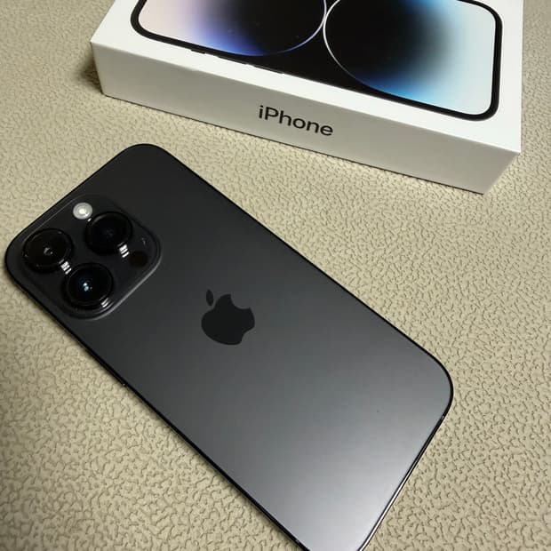 iPhone 14 Pro Space Black 128GB