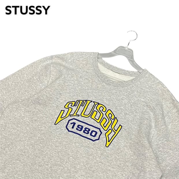 스투시 1980 라운드 맨투맨 