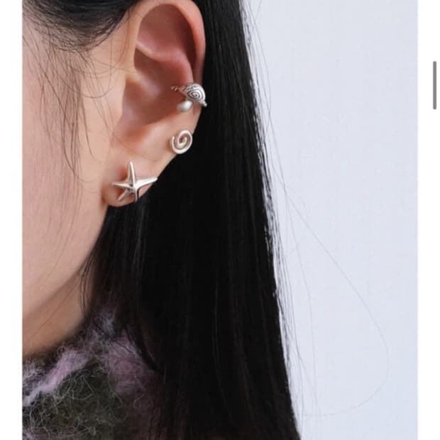 라인하트 starfish 피어싱 무광