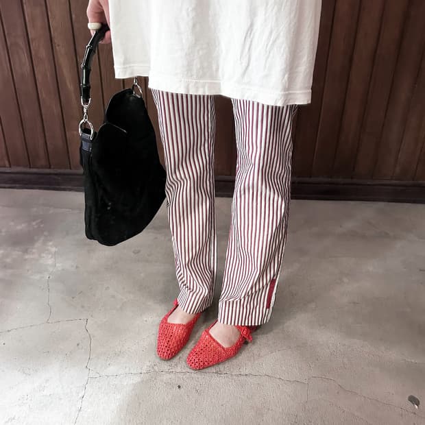 PRADA striped pants