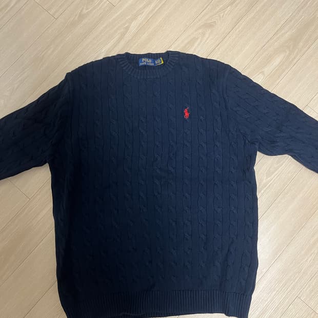 폴로 니트 네이비