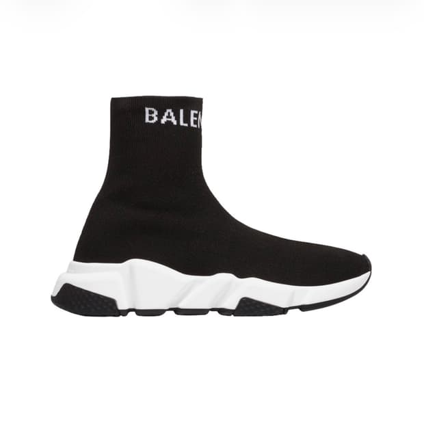 발렌시아가) 스피드러너 블랙 화이트