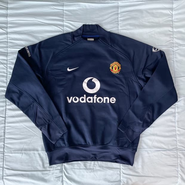 (해외 M) 05-06 맨체스터유나이티드 네이비 써멀탑 판매