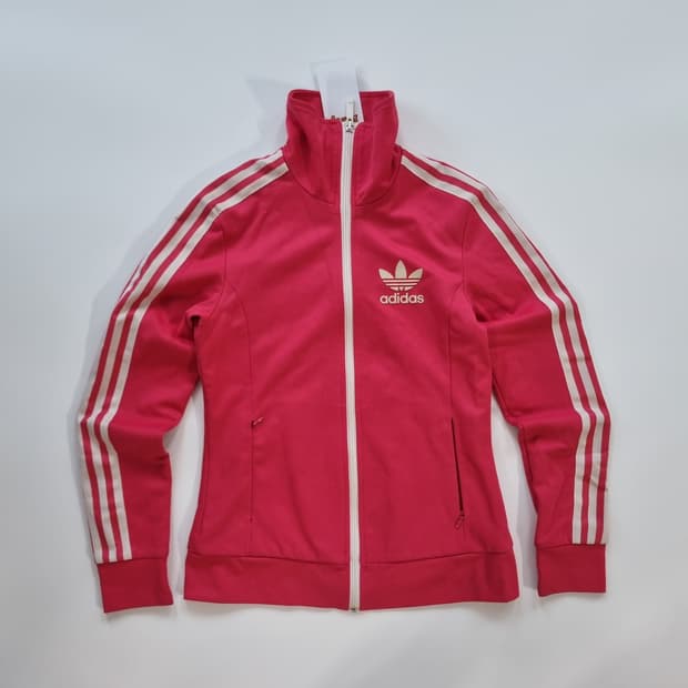 아디다스 핑크 불꽃 져지 