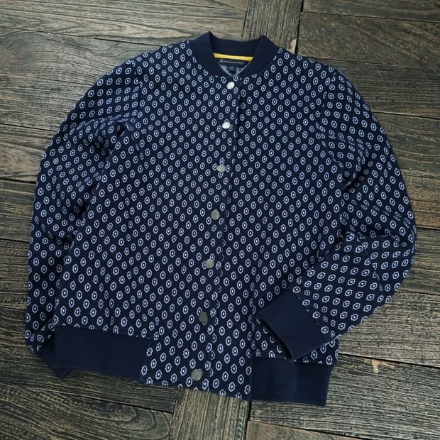 [브룩스브라더스] 에스닉 패턴 블루종 자켓 M18910