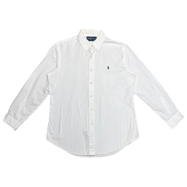 POLO BY RALPH LAUREN 커스텀 핏 셔츠 화이트 44