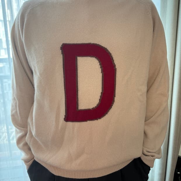 Drake's D로고 캐시미어(100%) 니트