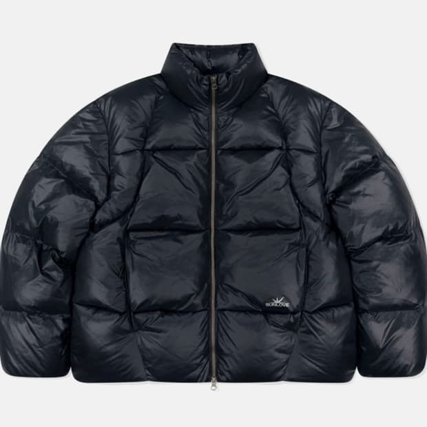 썬러브 Toray Slice Down Jacket Black 패딩 S