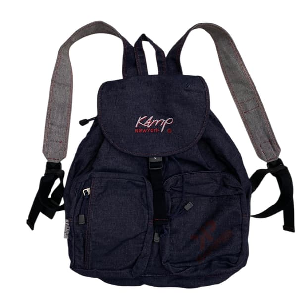 캠프 y2k 데님 복조리백팩