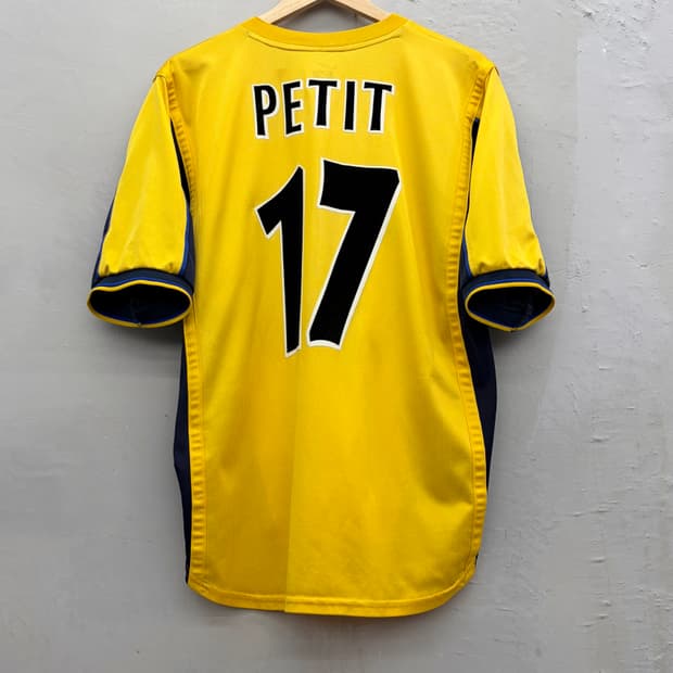 나이키 99-01 아스날 어웨이 No.17 에마뉘엘 프티