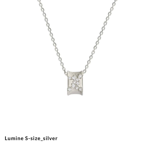 듀콩 실버 목걸이