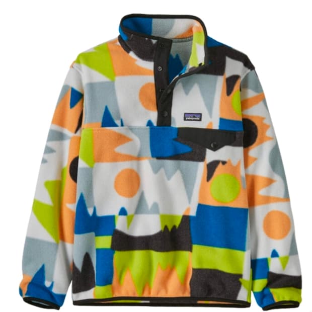 (키즈) 파타고니아 라이트웨이트 신칠라 스냅-T 플리스 풀오버 팝니다.