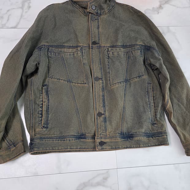 allegri washed denim jacket