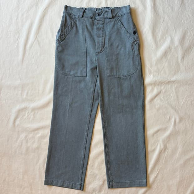 [32-33] 80s Swiss Army 데님 워크 팬츠