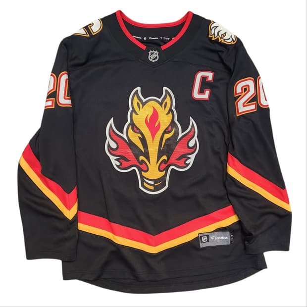 NHL 캘거리 플레임스 하키 져지 유니폼