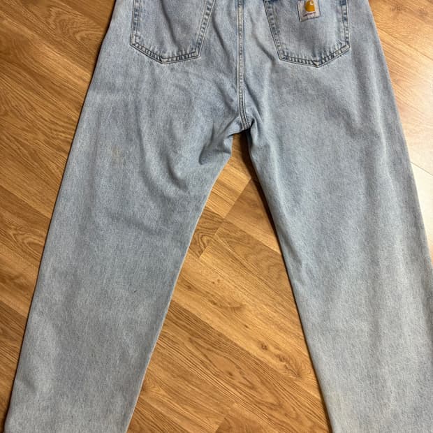 칼하트 wip ladon 데님팬츠 30 배기핏