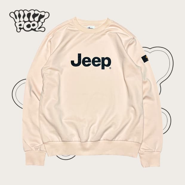  Jeep 클래식핏 빅로고 맨투맨 M