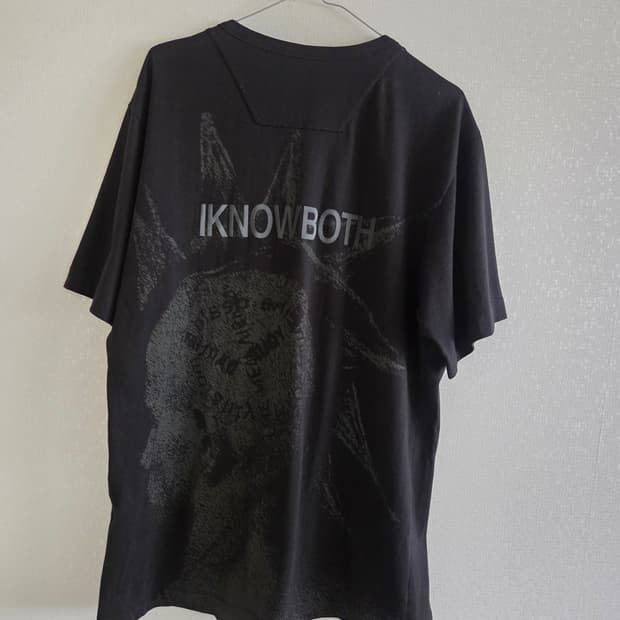준지 블랙 반팔티셔츠 