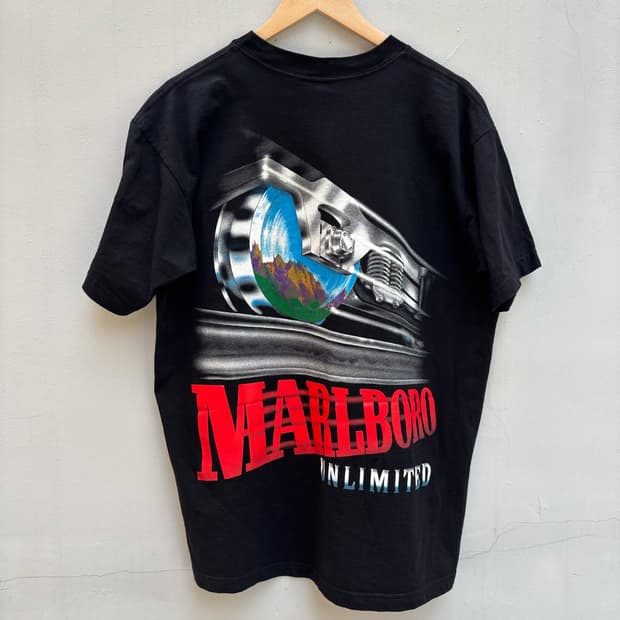 90s Marlboro Unlimited 반팔 티셔츠