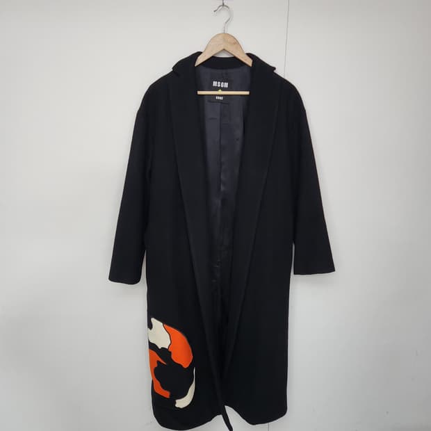 MSGM 고양이패치 코트 100 77
