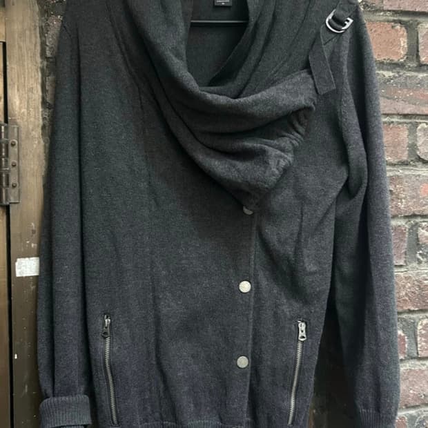 2000s 아르마니 익스체인지 드레이프 집업