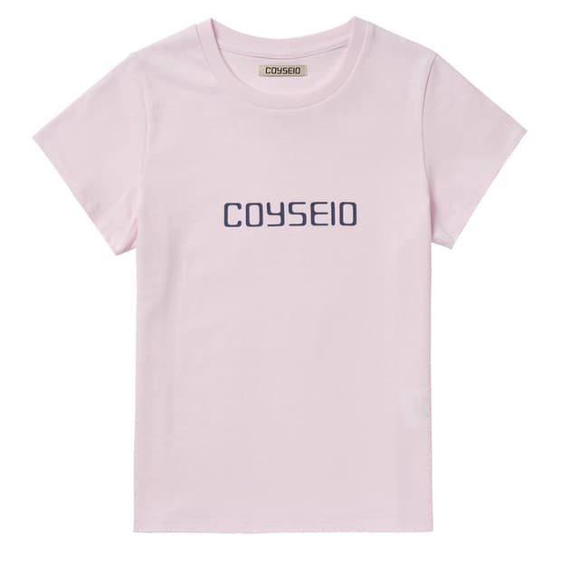 코이세이오 Logo T shirt 로고 티셔츠 핑크