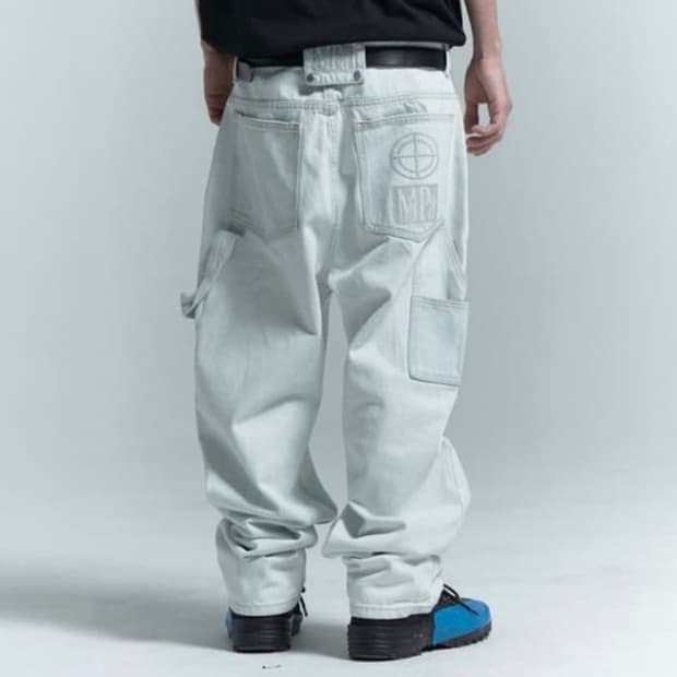 플라스틱프로덕트 MPa PAINTER DENIM PANTS