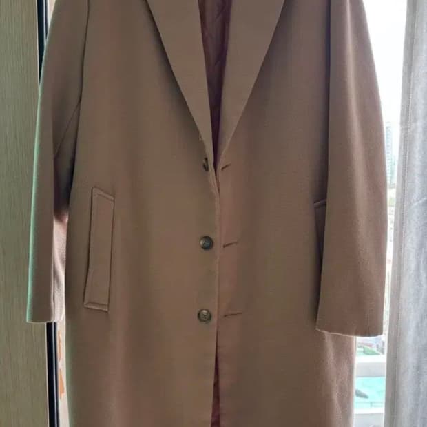 국산 제조 브라운 코트 100~105사이즈