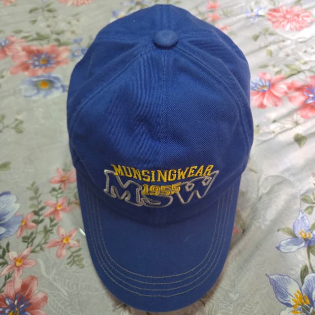 먼싱웨어 블루 캡 모자56~58