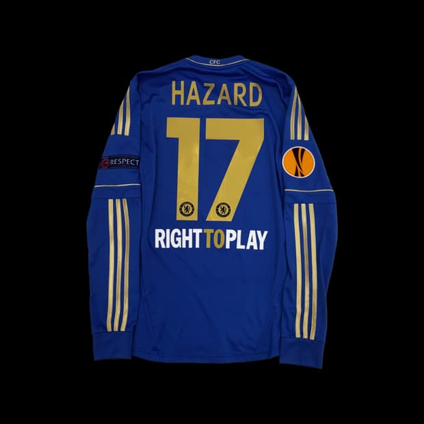 아디다스 12 13 첼시 홈 아자르 긴팔 유니폼